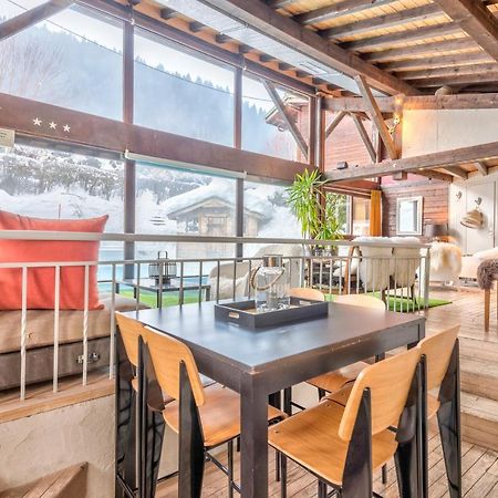 Hotel La Chaumiere モルジヌ エクステリア 写真