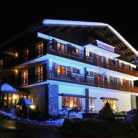 Hotel La Chaumiere モルジヌ エクステリア 写真