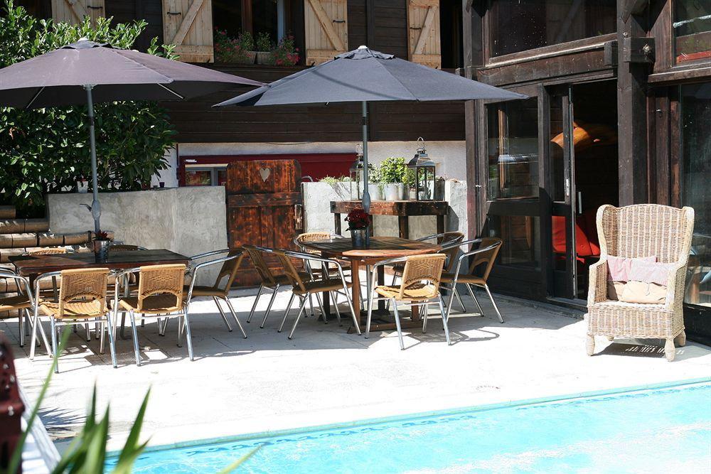Hotel La Chaumiere モルジヌ エクステリア 写真