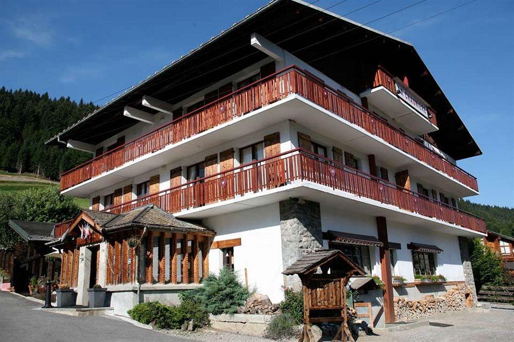 Hotel La Chaumiere モルジヌ エクステリア 写真